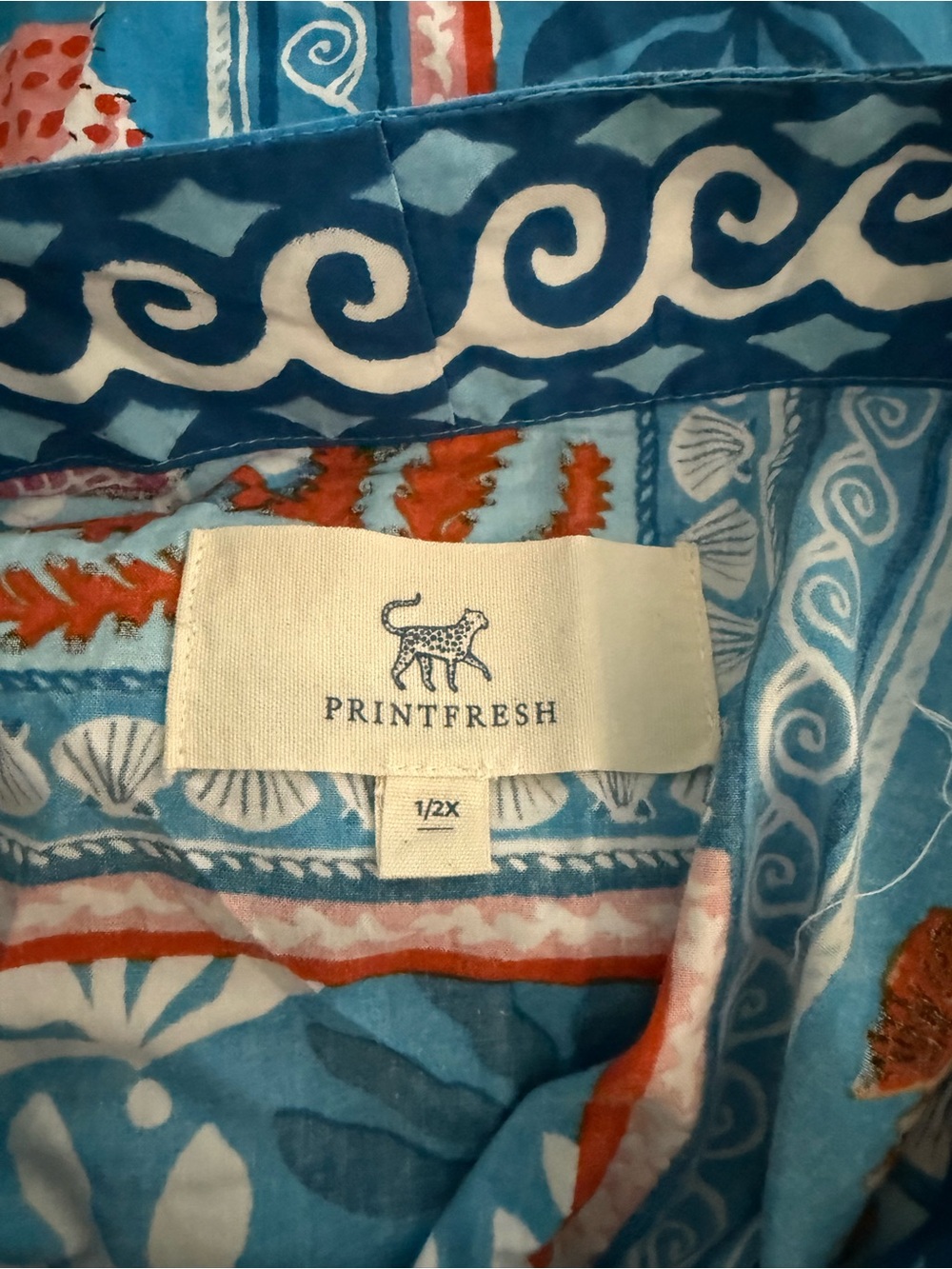 Printfresh Tidal Tapestry Robe - Picture 5 of 5
